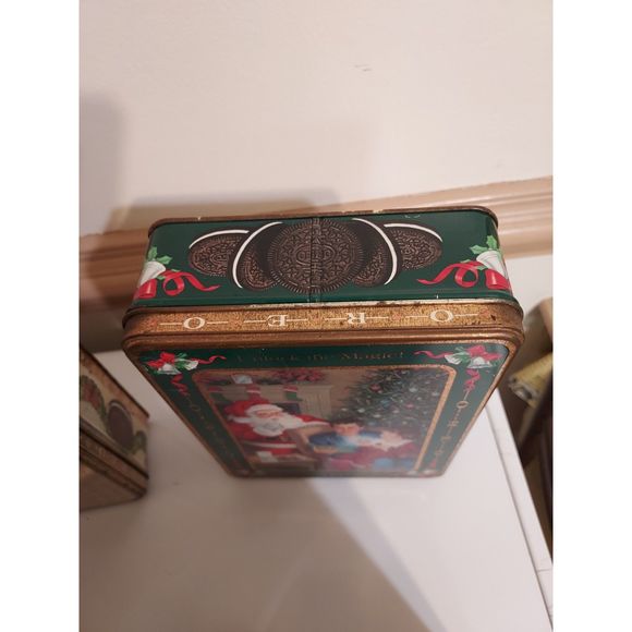 Oreo Vintage Christmas Tins 1990 1991 1992 1993 1994 Lot/Bundle 6 - Picture 16 of 16